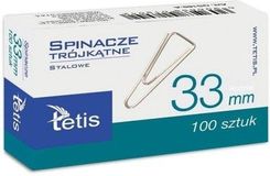 Zdjęcie Tetis Spinacz Trojkątny 33Mm (100Szt. Gs180 C - Bytom Odrzański