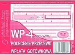 Michalczyk I Prokop 445 5M Polecenie Przelewu (1+3) A6 80Kartek