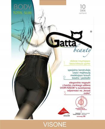 GATTA BODY TOTAL SLIM 10 FUSION wz.00/4-L/Visone