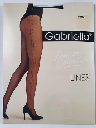 GABRIELLA LINES Rajstopy 20 DEN k.:NERO r.:2