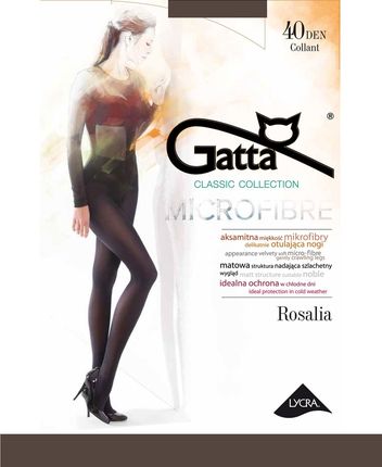 GATTA ROSALIA 40 Rajstopy damskie MF 5-XL/MACHIATO