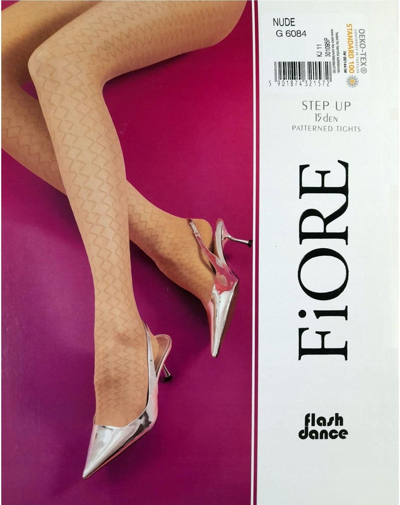 Fiore Step Up Patterned Tights