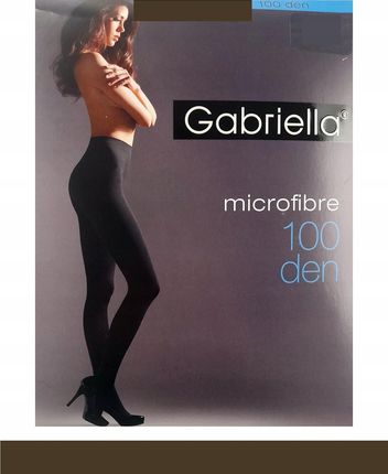 GABRIELLA Rajstopy microfibre 100 DEN k.:CHOCCO