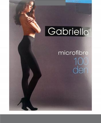 GABRIELLA Rajstopy microfibre 100 DEN k.:GRAFIT