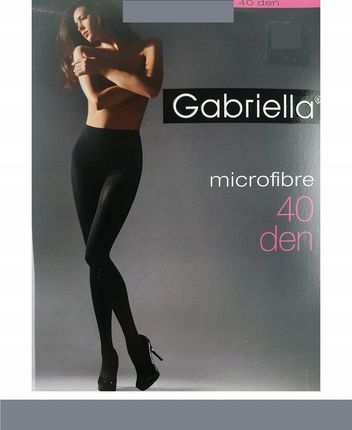 GABRIELLA Rajstopy microfibre 40 DEN k.:GREY r.:2