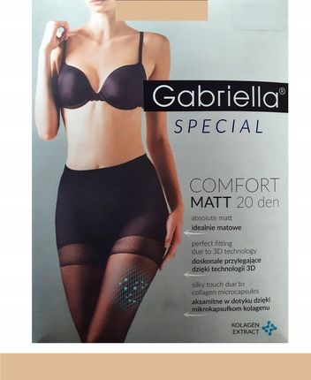 GABRIELLA Comfort Matt Rajstopy 20 DEN k.:MELISA