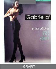 GABRIELLA Rajstopy microfibre 60 DEN k.:GRAFIT