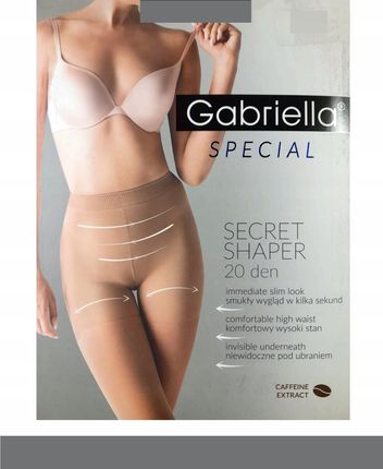 GABRIELLA SECRET SHAPER 20 Rajstopy 3-M/GRAFIT