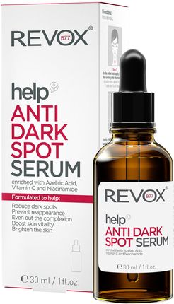 Revox Help Anti Dark Spot Serum Przeciw Przebarwieniom Oraz Plamom Do Twarzy 30 ml
