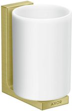 Zdjęcie Axor Universal Rectangular Kubek Do Mycia Zębów Z Uchwytem Ściennym 42604950 - Stargard