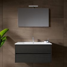 Riho Porto Wave Umywalka Z Szafką I Lustrem Led F014009Dp5+W018008005+F014016Alu+204927