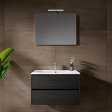 Riho Porto Square Umywalka Z Szafką I Lustrem Led F014006Dp5+W018005005+F014015Alu+204927