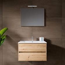 Riho Porto Square Umywalka Z Szafką I Lustrem Led F014006Dp6+W018005005+F014015Alu+204927