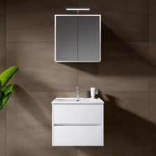 Riho Porto Square Umywalka Z Szafką I Szafką Z Lustrem Led F014003Dp0+W018005005+F014027Dp0+204927