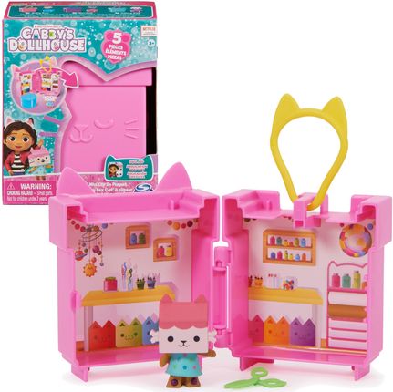 Spin Master Koci Domek Gabi Różowy Minibox Pokój 5 Elementów Gabby'S Dollhouse