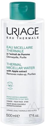 Uriage Eau Thermale Thermal Micellar Water Płyn Micelarny Z Wodą Termalną Do Cery Mieszanej I Tłustej 500Ml