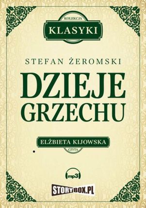 Dzieje grzechu - Stefan Żeromski (Audiobook)