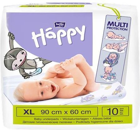 Bella Baby Happy Podkład Higieniczny 60X90Cm 10Szt