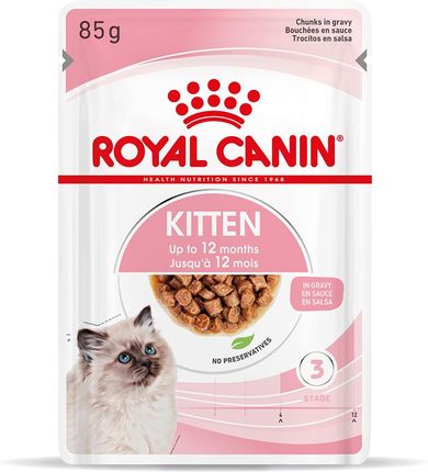 Royal Canin Kitten w sosie 48x85g