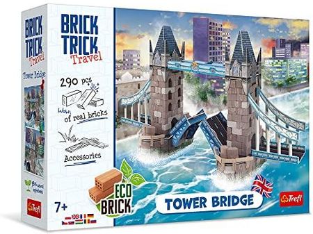 Trefl Brick Trick Travel buduj z cegły Tower Bridge 290el. 61606