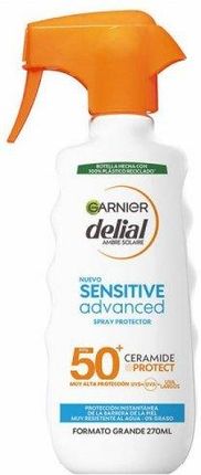 Garnier Delial Ambre Solaire Sensitive Advanced Spray z filtrem do opalania SPF 50 270 ml