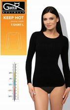 Zdjęcie GATTA T-shirt L Women Keep Hot k.:Black r.:L - Nekla