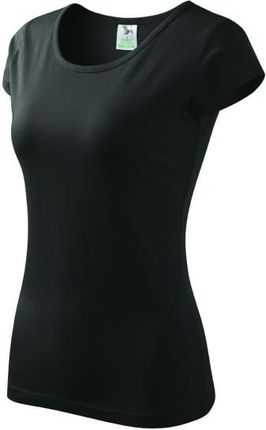 Koszulka damska Malfini Pure, czarna, 150g/m2 - Rozmiar:3XL