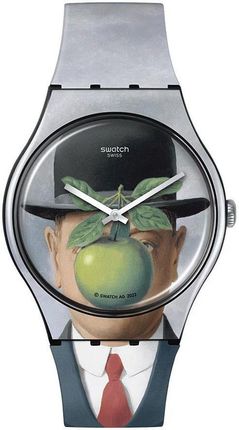 Swatch SUOZ350 MoMA Le Fils de l'Homme by René Magritte