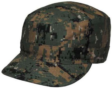 MFH US BDU Rip-Stop czapka z daszkiem, digital woodland - Rozmiar:L