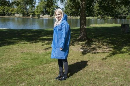 Doppler Płaszcz przeciwdeszczowy dla dorosłych,rozmiar XL,niebieski