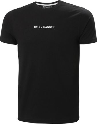 Męska Koszulka z krótkim rękawem Helly Hansen Core Graphic T 53936_990 – Czarny