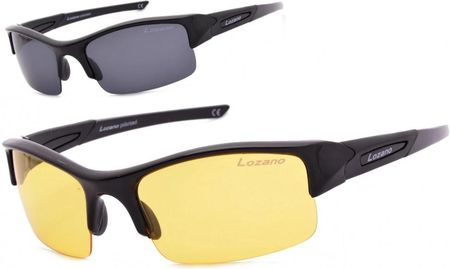 Okulary LOZANO dla kierowców rozjaśniające Polaryzacyjne wymienne szkła LZ-120