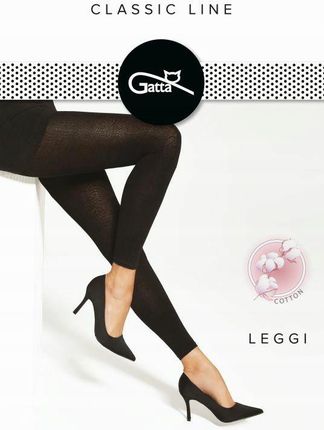 GATTA LEGGI Legginsy damskie k.:Nero r.:5-XL