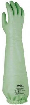 Guanti Da Lavoro Uvex RUBIFLEX NB 60 S - Verde, Taglia 11, Resistenti A Tagli E Chimici - Foto 3