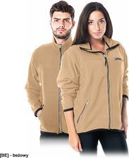R.E.I.S. Polar Honey Bluza Polar Honey O Wysokiej Jakości Krótko Strzyżonego Polaru Beżowy 3Xl