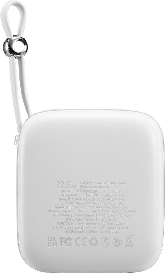 REAL JOY 10箱 Powerbank Joyroom powerbank 10000mAh Jelly Series 22.5W z