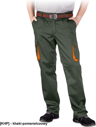 R.E.I.S. Land T Elastyczne Spodnie Ochronne Do Pasa Land Męskie Khaki Pomarańczowy 60