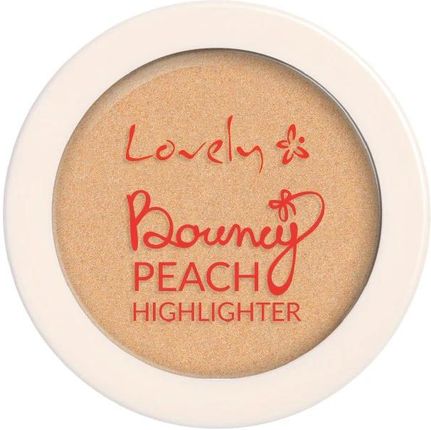 Lovely Bouncy Peach Highlighter Rozświetlacz Do Twarzy 3.6G