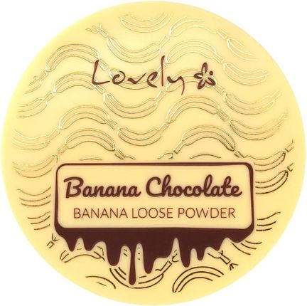 Lovely Banana Chocolate Loose Powder Bananowo-Czekoladowy Puder Sypki Do Twarzy 8G