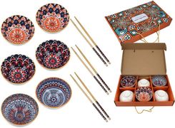 Zdjęcie Upominkarnia Komplet 6 Miseczek + Pałeczki 11.2X6Cm - Błonie