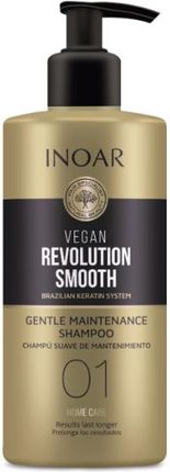 Inoar Vegan Revolution Smooth Gentle Shampoo Regenerujący Szampon Do Włosów Puszących Się 350Ml