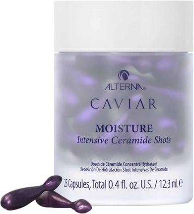 Alterna Caviar Anti-Ageing Replenishing Moisture Serum Capsules Koncentrat Silnie Regenerujący Włosy 25 Cap./12.3Ml