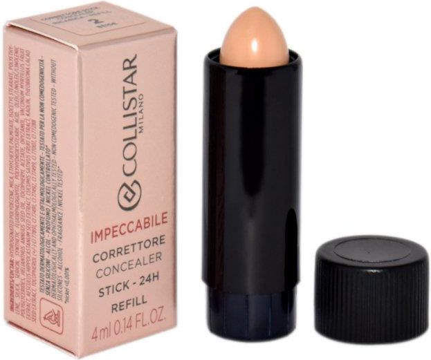 Collistar Impeccabile Concealer Refill – Minimiert Augenringe & Unregelmäßigkeiten, 24 H Halt, 4 Ml