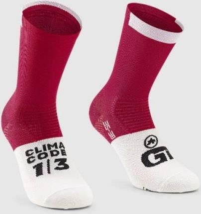 Assos Skarpety Gt C2 Bolgheri Red