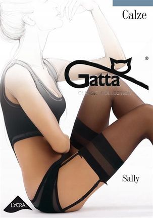 GATTA SALLY Pończochy do paska wz.00/3-4/Visone