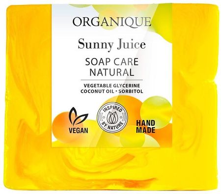 Organique Sunny Juice Mydło Naturalnie Pielęgnujące 100 g