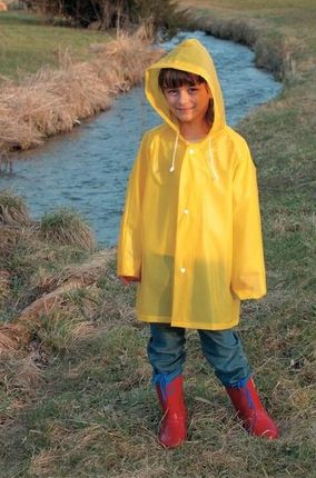 Doppler Płaszcz przeciwdeszczowy dla dzieci, rozmiar 104, żółty