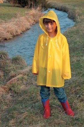 Doppler Płaszcz przeciwdeszczowy dla dzieci, rozmiar 92, żółty