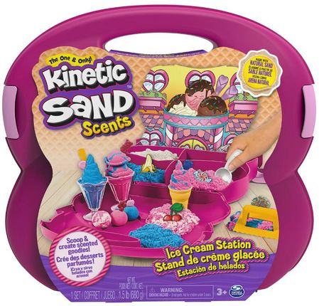 Spin Master Kinetic Sand Lodziarnia Zestaw W Walizce 20139588 6065579