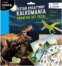 Zdjęcie Kidea Zestaw Kreatywny Kalkomania Dinozaury - Józefów nad Wisłą